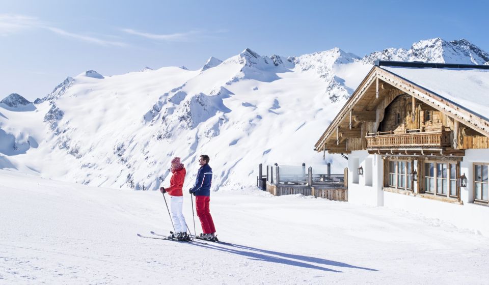 Sonnenskilauf im Ötztal